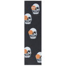Cal 7 black skateboard griptape with memento design