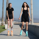 turquoise roller skates