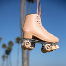 peach quad roller skates for women