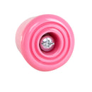 Wonderland pink C7skates roller skate stoppers made from durable polyurethane PU82A dimensions are 47 by 35 mm