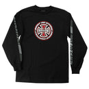 Independent T/C Blaze L/S Regular T-Shirt Black Youth