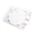 Independent 1/8 Inch White Skateboard Risers