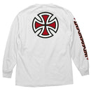 Independent Men's Bar/Cross L/S Regular T-Shirt