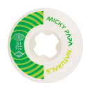 RICTA Skateboard Wheels Micky Papa Pro 51mm Naturals 99a 4 Pack