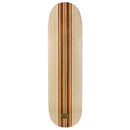 Blank 8.25 inch skateboard deck with bamboo layer