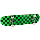 Runner Complete Skateboard | 8" Green Checker