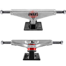 Venture 5.25" Global Takover V-Light Skateboard Trucks Raw/Black