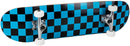 Runner Complete Skateboard | 8" Checker Blue