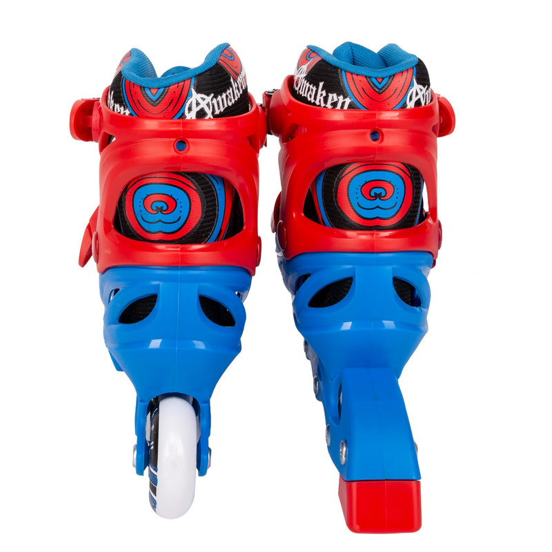 Awaken Adjustable Size Inline Skates | Beginner Roller Hockey Blades For Kids, Boys, Girls