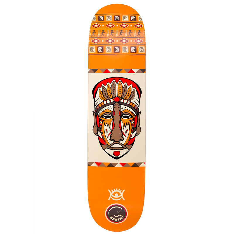 Cal 7 Tribal Skateboard Deck Canadian Maple 7 Ply 8.25 Inch Popsicle Trick