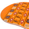 Cal 7 Tribal Skateboard Deck Canadian Maple 7 Ply 8.25 Inch Popsicle Trick
