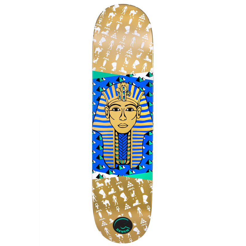 Cal 7 Pharaoh Skateboard Deck Canadian Maple 7 Ply 8 Inch Popsicle Trick