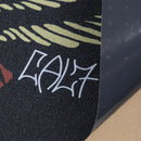 Cal 7 black skateboard griptape with eagle design