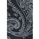 Cal 7 black skateboard griptape with paisley design