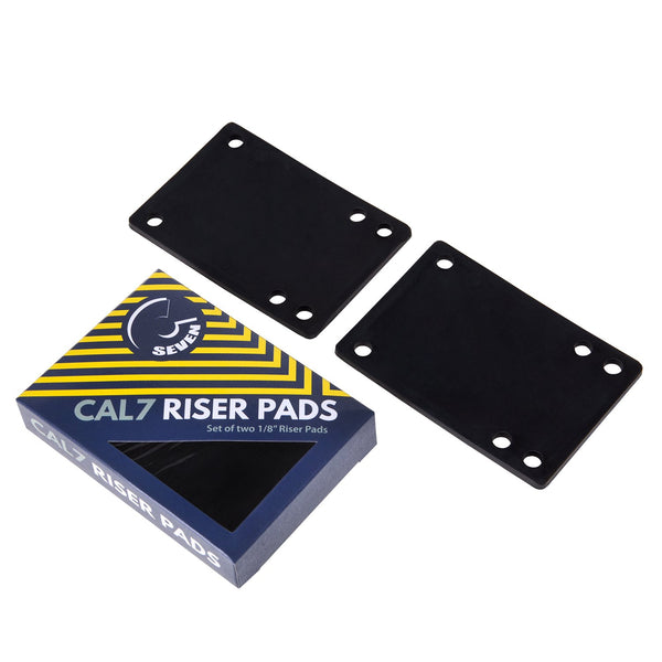 Cal 7 Truck 1/8" Skateboard Riser Pads- Black, Blue, Green, Pink, Red, Yellow
