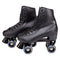 C7 Retro Quad Roller Skates Black