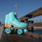turquoise roller skates
