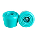 C7skates Teal roller skate stoppers made from durable polyurethane PU82A dimensions are 47 by 35 mm 