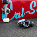 Cal 7 Catch-22 Skateboard Wheels, 52mm & 100A, Black & White Design (OldSchool)