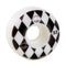 Cal 7 Catch-22 Skateboard Wheels, 52mm & 100A, Black & White Design (Speedway)