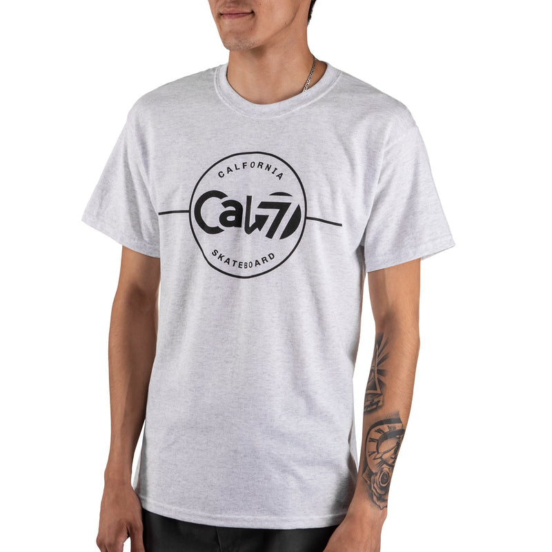 Short-Sleeve Acid Tee | Gray