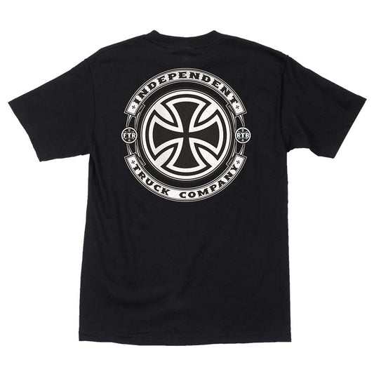 Independent Mens Steady S/S Regular T-Shirt White