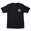 Independent Mens Neon Cross S/S Regular T-Shirt Black