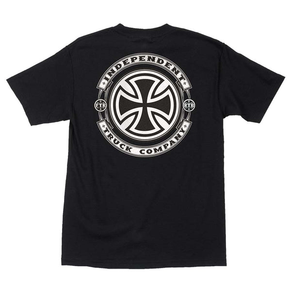 Independent Mens Steady S/S Regular T-Shirt White