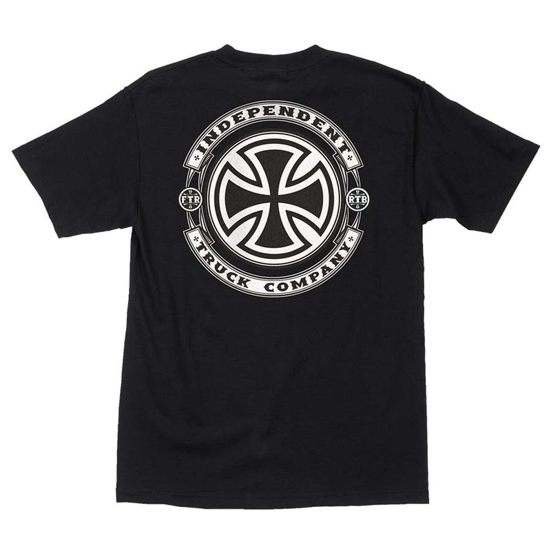 Independent Mens Steady S/S Regular T-Shirt White