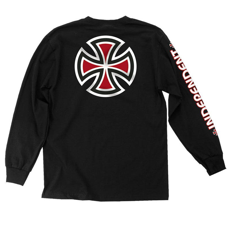 Independent Men's Bar/Cross L/S Regular T-Shirt
