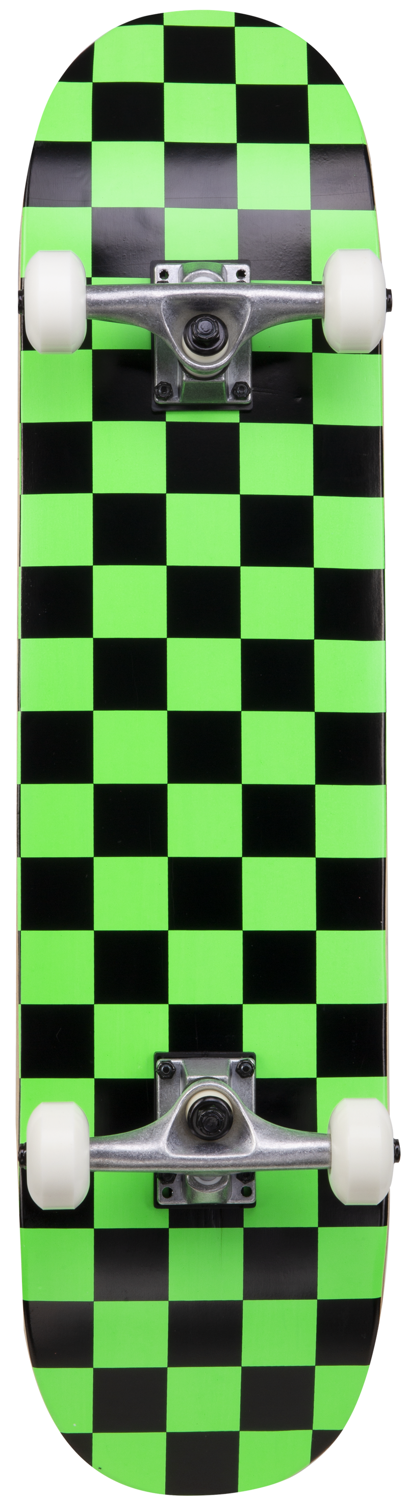 Runner Complete Skateboard | 8" Green Checker