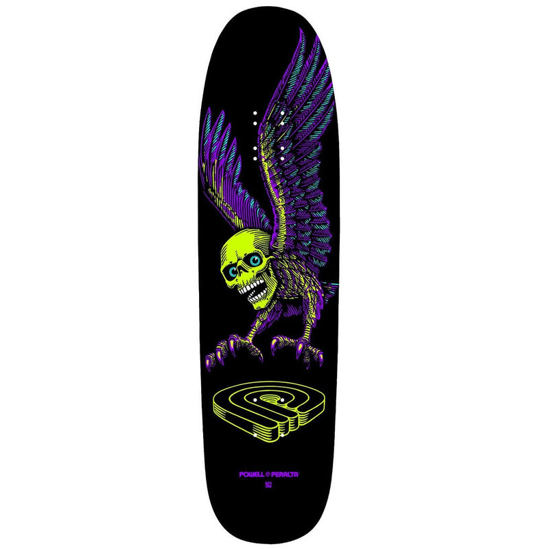 Powell Peralta 8.75x31.75 Inch Funshade Winged Skull Skateboard Deck