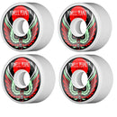 Powell-Peralta white Bomber 3 wheels in 64mm with 85A hardness
