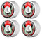 Powell-Peralta white Bomber 3 wheels in 64mm with 85A hardness