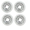Ricta 54mm Chrome Core Silver Wide Skateboard Wheels 101a