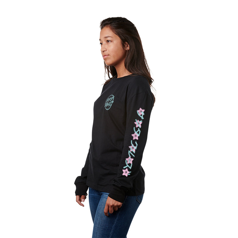Santa Cruz Women's Japanese Blossom Relaxed Crew T-Shirt
