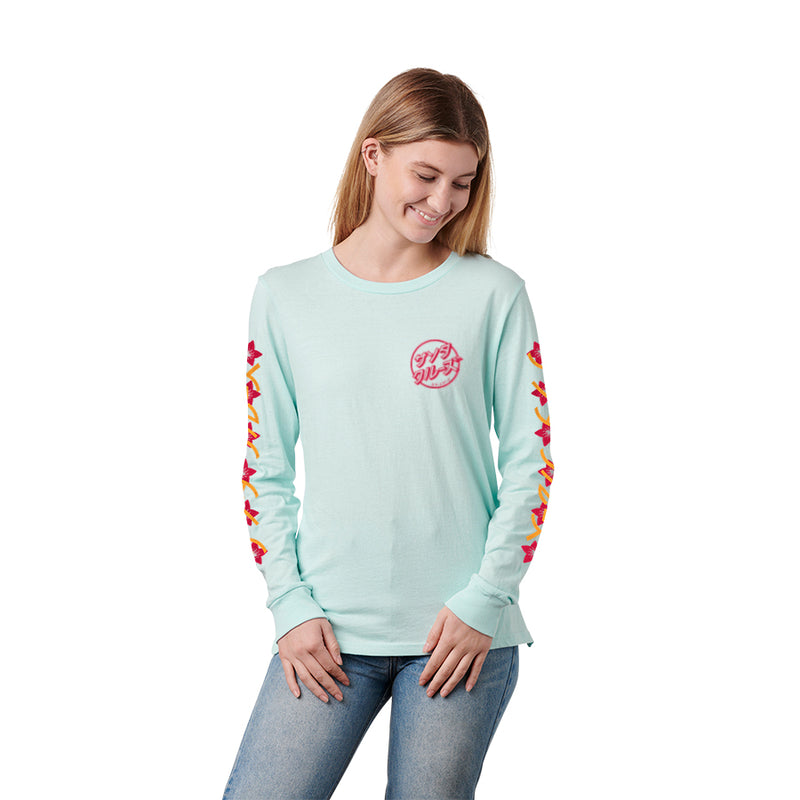 Santa Cruz Women's Japanese Blossom Relaxed Crew T-Shirt