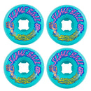 Slime Balls 60mm Vomits Teal Skateboard Wheels 97a