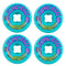Slime Balls 60mm Vomits Teal Skateboard Wheels 97a