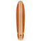 9 inch longboard deck with single cherrywood layer