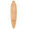 9 inch longboard deck with single layer of walnut