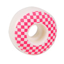 Cal 7 pink checker skateboard wheels